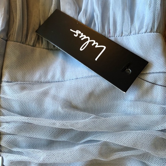 Dusty Blue/Light Blue Maxi Dress - Picture 4 of 5